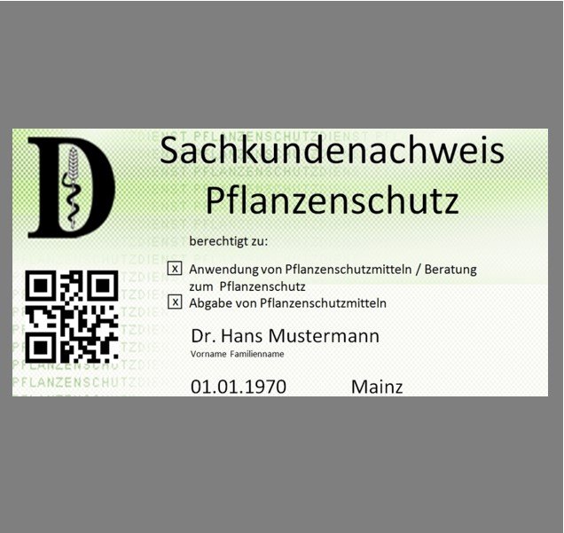 Sachkunde Pflanzenschutz